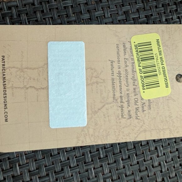 Patricia Nash Pencil Makeup case Rainforest - Picture 6 of 7